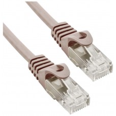 Cable de red UTP Phasak Cat. 6 Cu 5 m. gris